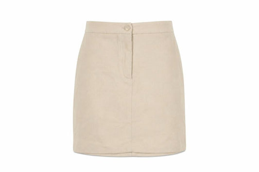 Monki Women's Beige Short Pencil Skirt Size 4