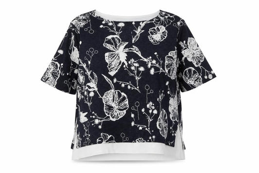 Womens UK Size 20 Saloos Multicoloured Basic Blouse
