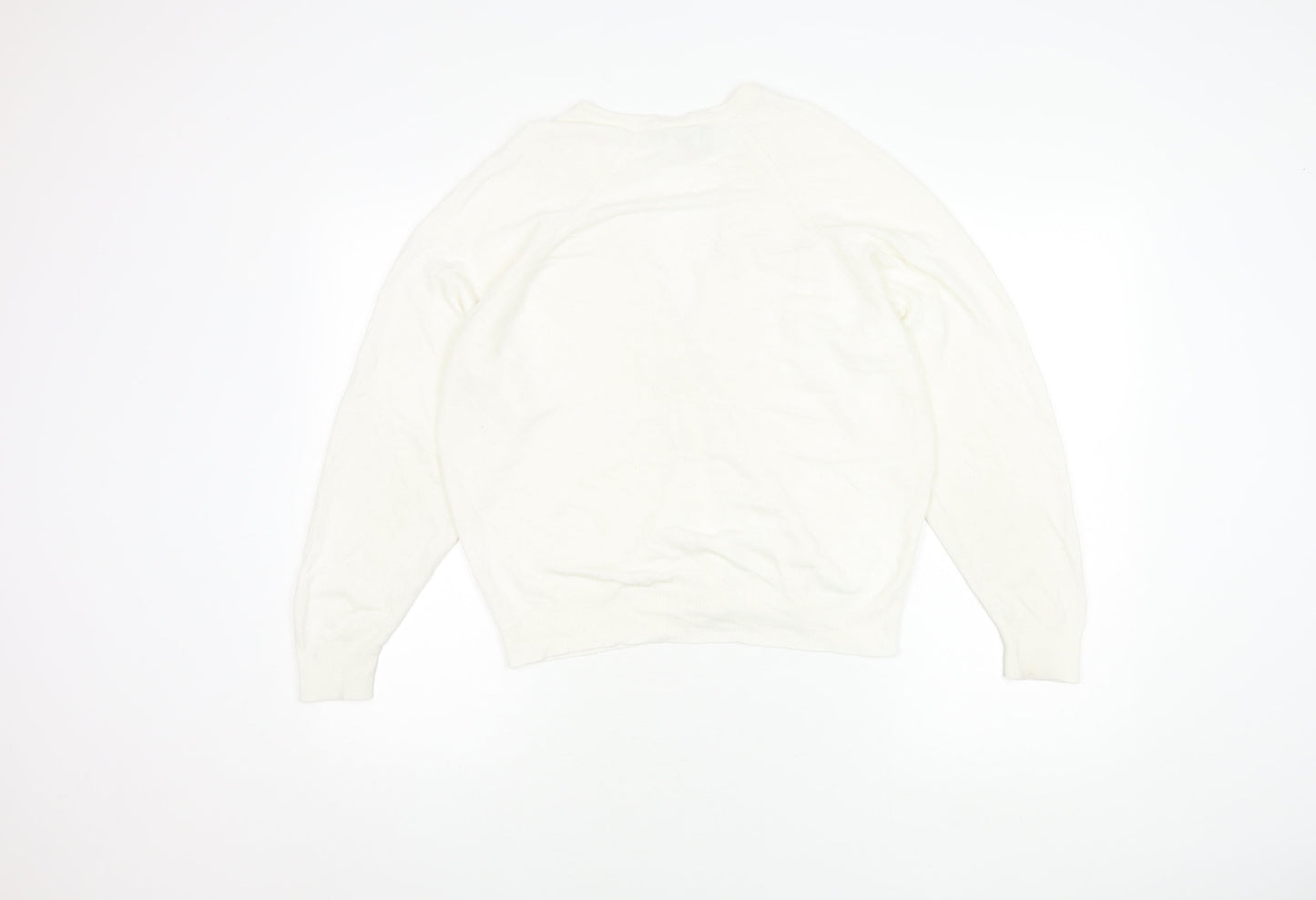 St Michael Women's White Cardigan Size 14