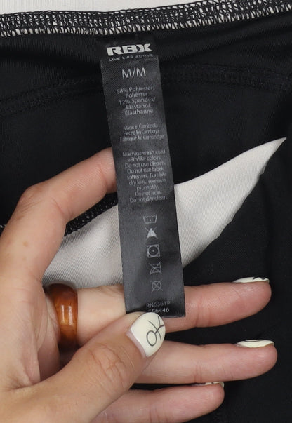 RBX Women's Black M Leggings for Gym & Training