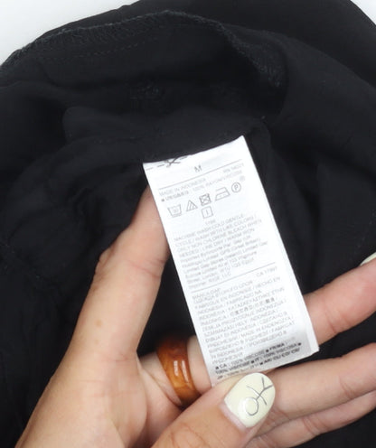 GAP Women's Black Viscose Playsuit M - Casual Summer Style