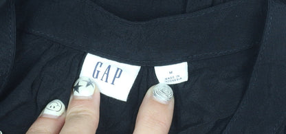 GAP Women's Black Viscose Playsuit M - Casual Summer Style