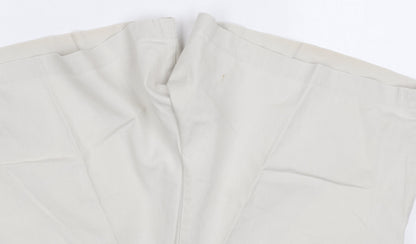 St Michael Beige Women's Cotton Pleated Shorts Size 8