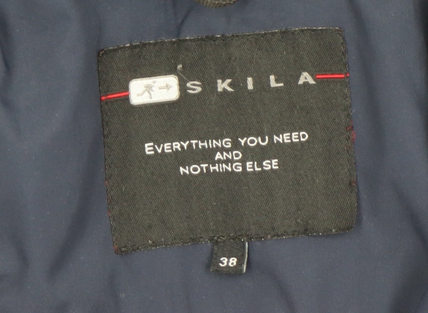 Mens UK Size 38 Skila Blue Parka Coat