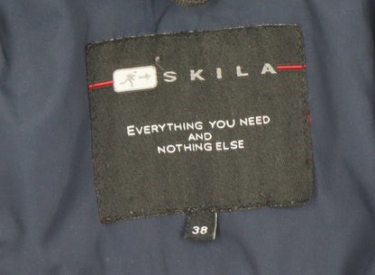 Mens UK Size 38 Skila Blue Parka Coat