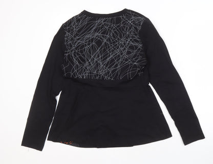 Joe Browns Women's Black Wrap Blouse, Size 12