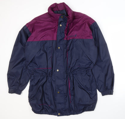 Mens UK Size L SCANDA Multicoloured Rain Coat