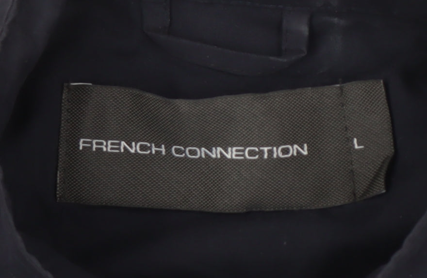 Mens UK Size L French Connection Black Basic Jacket