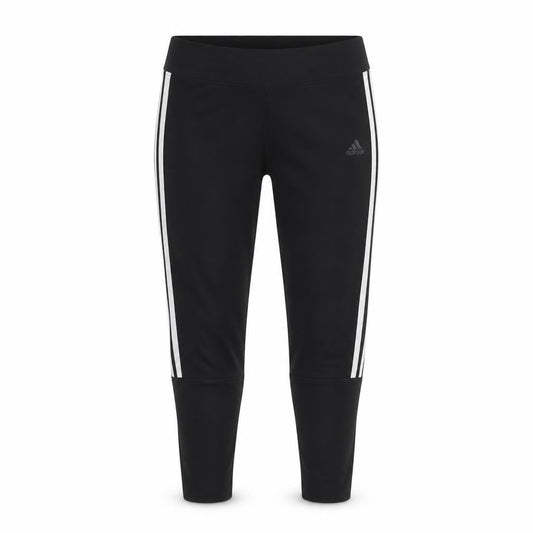 Front view of Adidas Women's Black Running Leggings, M, Quick Dry