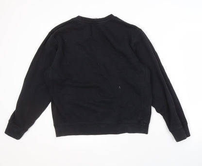 Mens UK Size S Nike Black Pullover Sweatshirt