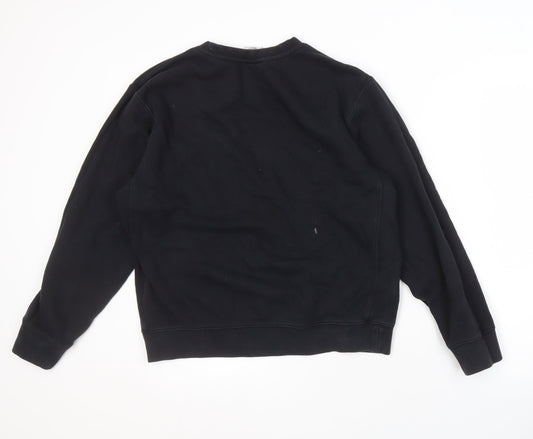 Mens UK Size S Nike Black Pullover Sweatshirt