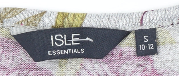 Womens UK Size S Isle Essentials Multicoloured Pullover Jumper