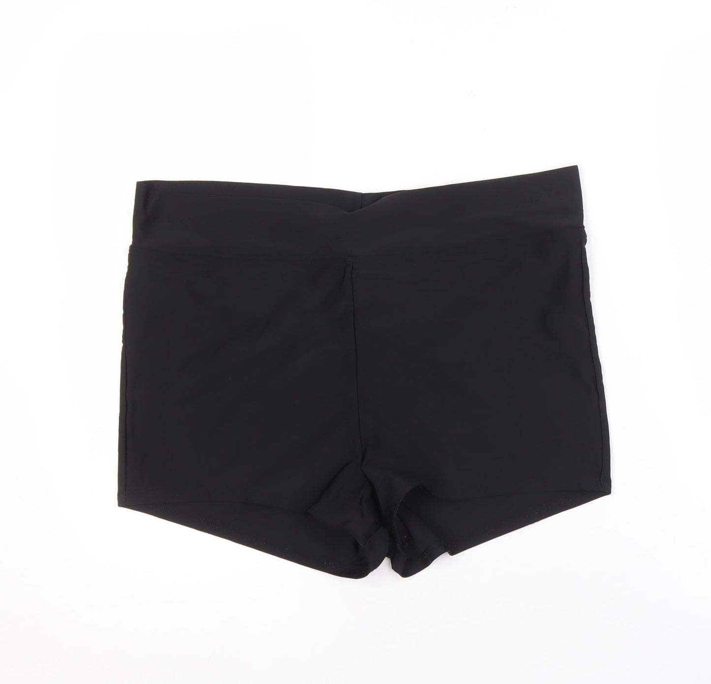 Cotton Traders Women's Black Activewear Shorts, Size 18