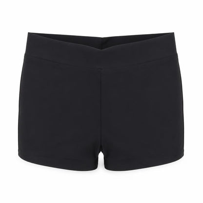 Cotton Traders Women's Black Activewear Shorts, Size 18