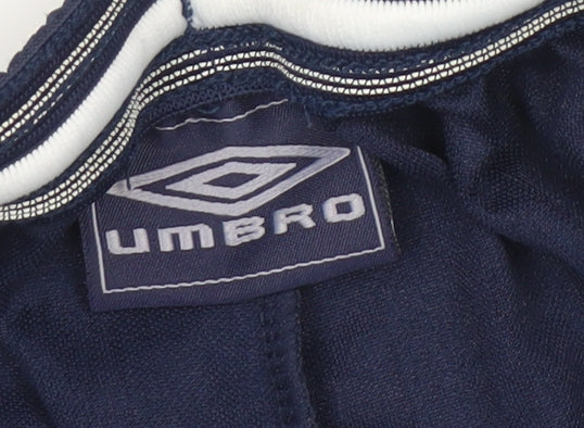 Umbro Men's Blue Medium Activewear Shorts