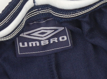 Umbro Men's Blue Medium Activewear Shorts