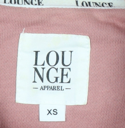 Lounge Apparel Pink XS Women's Cropped Sweatshirt