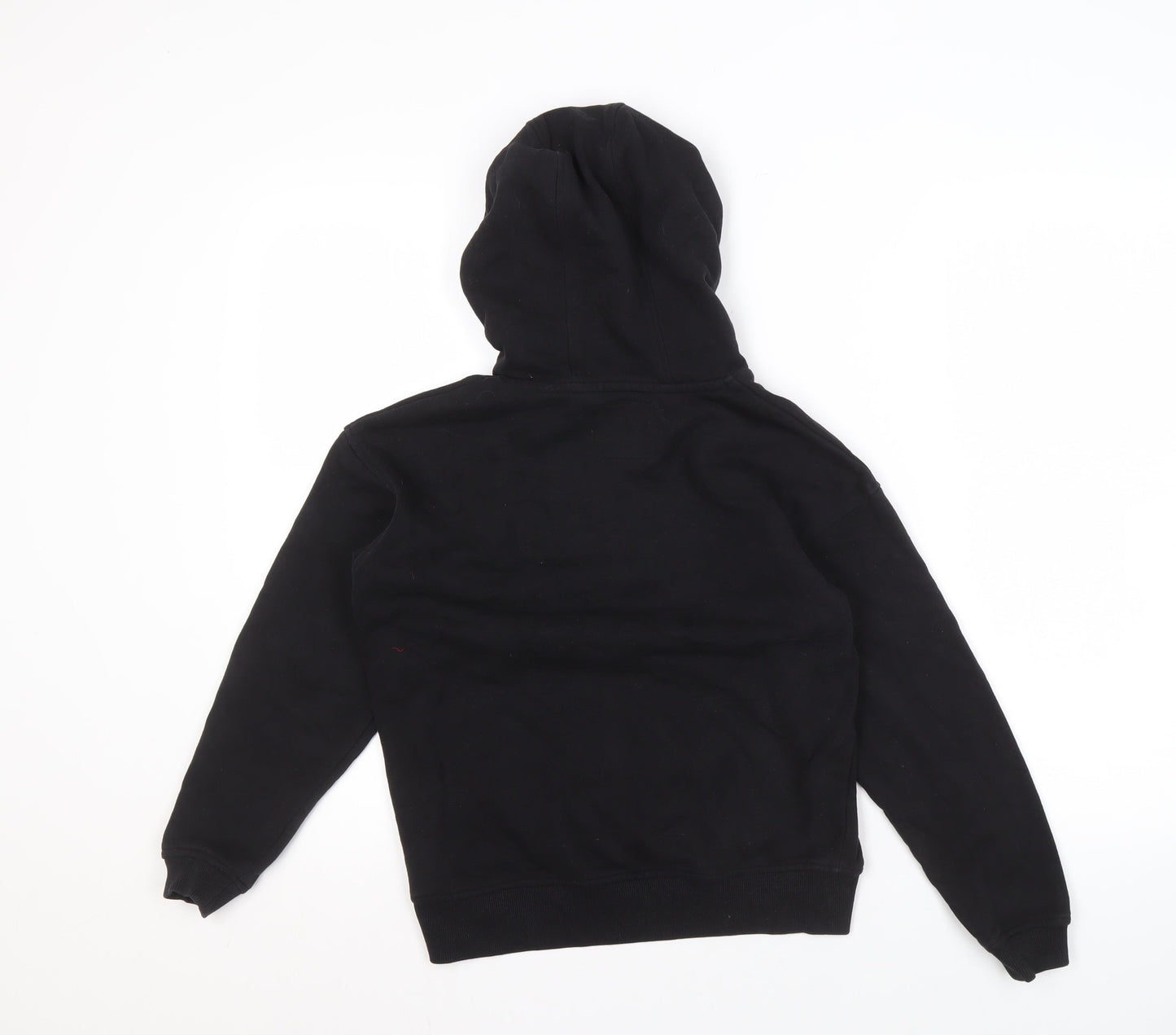 Jack Wills Girls' Black Pullover Hoodie, 9-10 Years