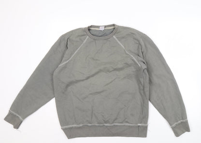Blue Steel Unisex Grey Pullover Sweatshirt