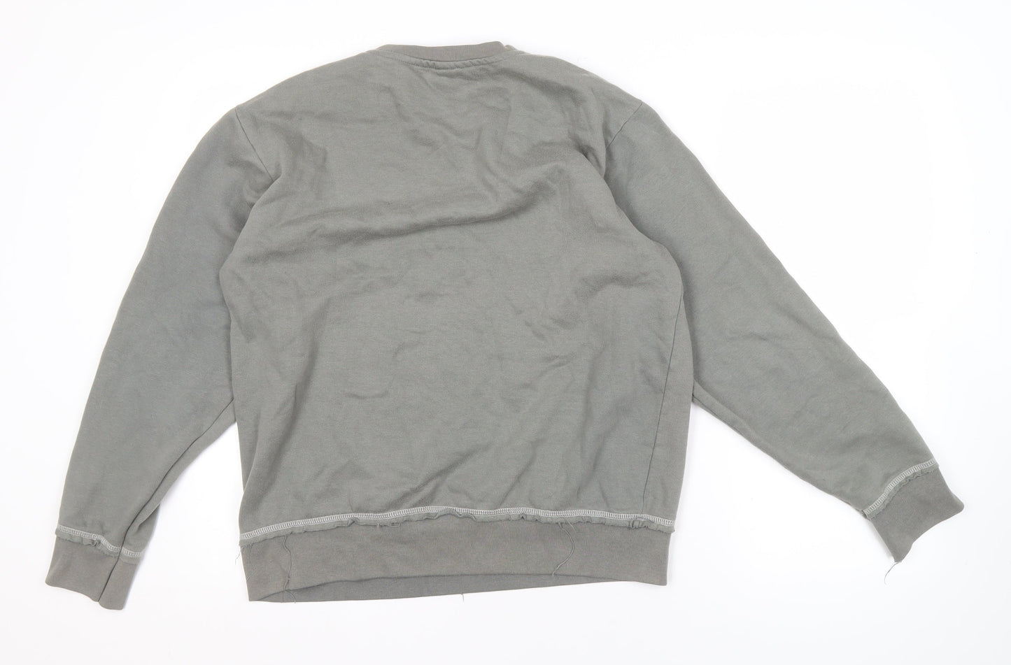 Blue Steel Unisex Grey Pullover Sweatshirt
