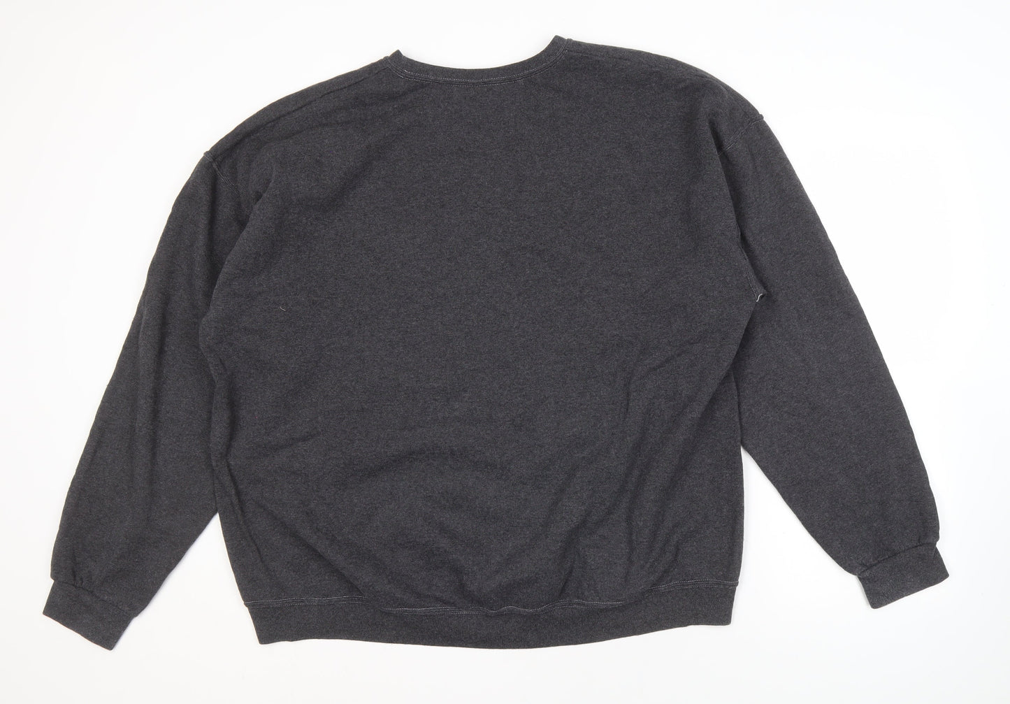 Womens UK Size 2XL Disney Princess Grey Pullover Sweatshirt