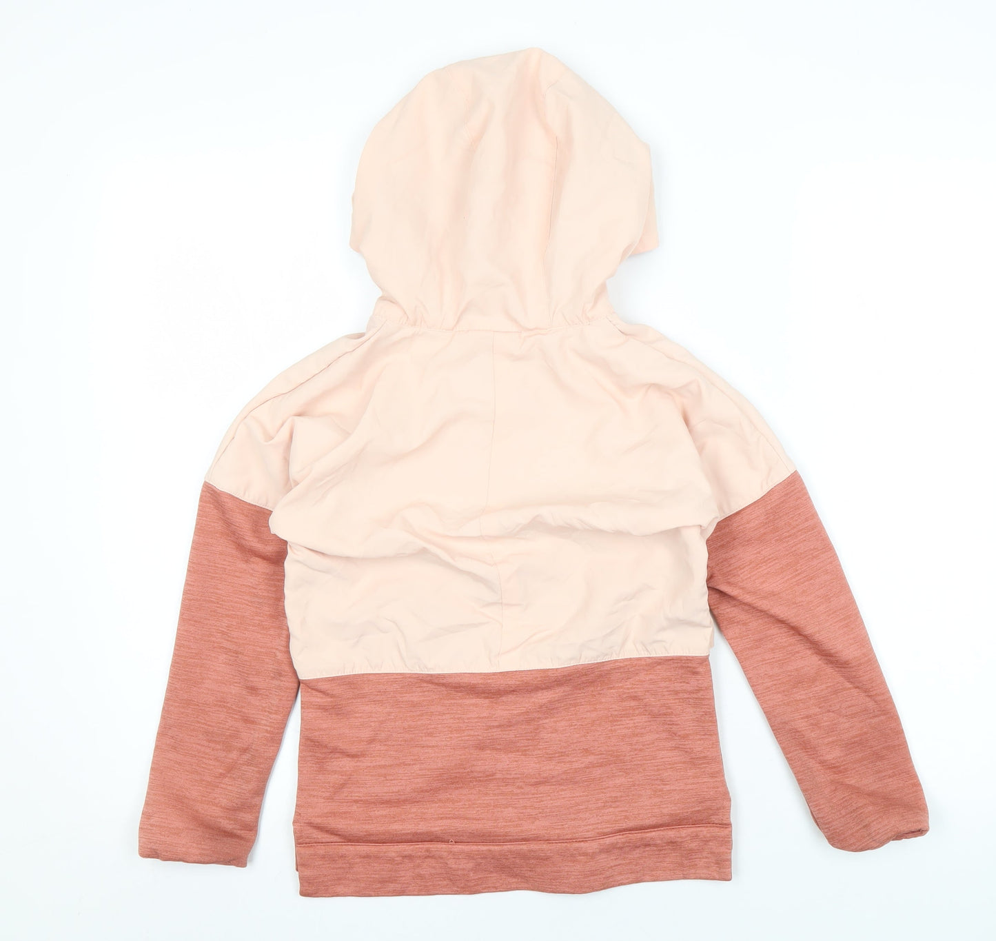 Columbia Girls Pink Colourblock Hooded Jacket - Size S