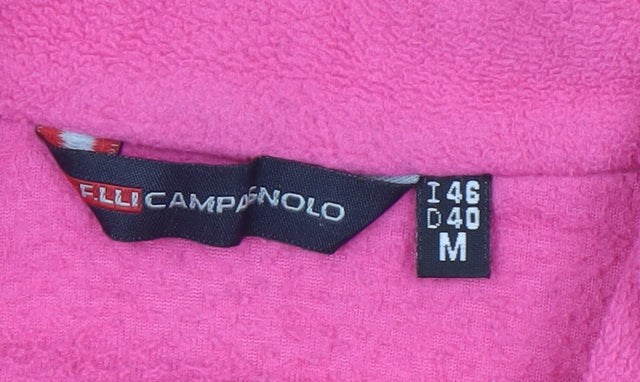 F.LLI Campagnolo Women's Pink Pullover Sweatshirt Size 12
