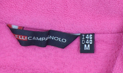 F.LLI Campagnolo Women's Pink Pullover Sweatshirt Size 12
