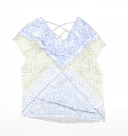 Womens UK Size S TOM TAILOR Multicoloured Basic Blouse