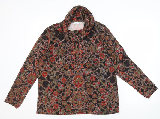 Womens UK Size 14 Isle Multicoloured  Blouse