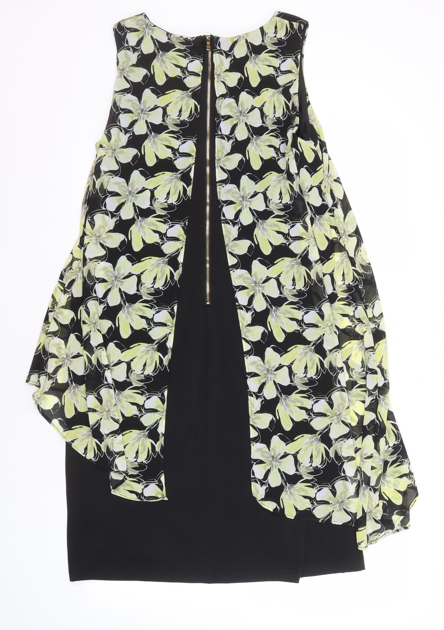 Klass Women's Floral Sleeveless Dress, Size 12