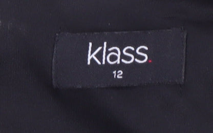 Klass Women's Floral Sleeveless Dress, Size 12