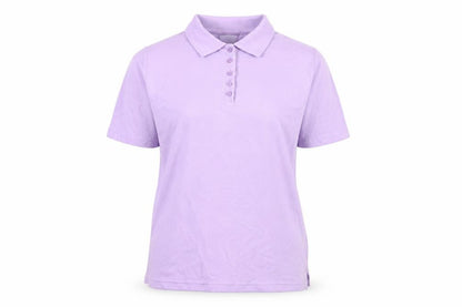 Womens UK Size M ISLE Purple  Polo