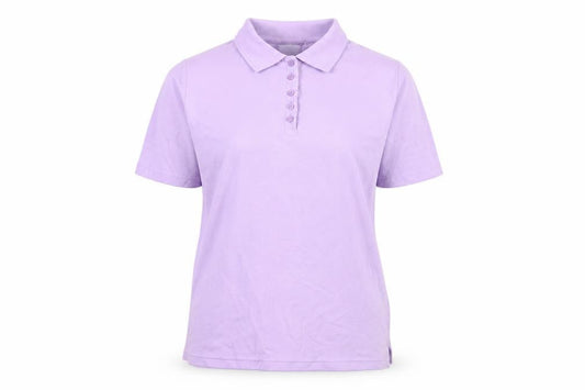 Womens UK Size M ISLE Purple  Polo