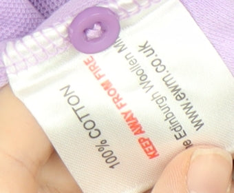 Womens UK Size M ISLE Purple  Polo