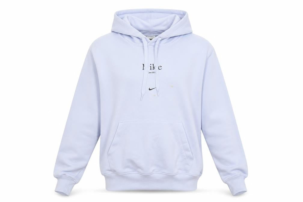 Mens UK Size S Nike Blue Pullover Hoodie