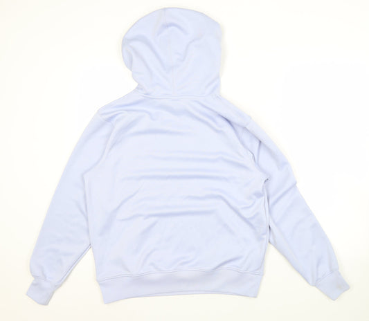 Mens UK Size S Nike Blue Pullover Hoodie