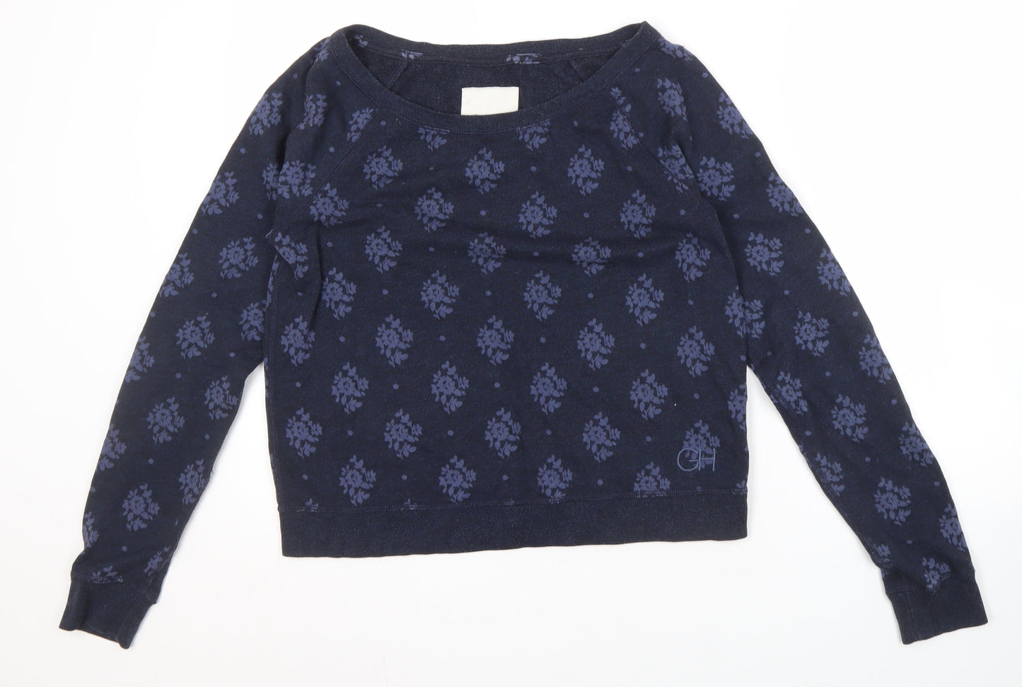 Womens UK Size M Gilly Hicks Blue Pullover Sweatshirt