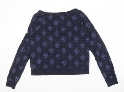 Womens UK Size M Gilly Hicks Blue Pullover Sweatshirt