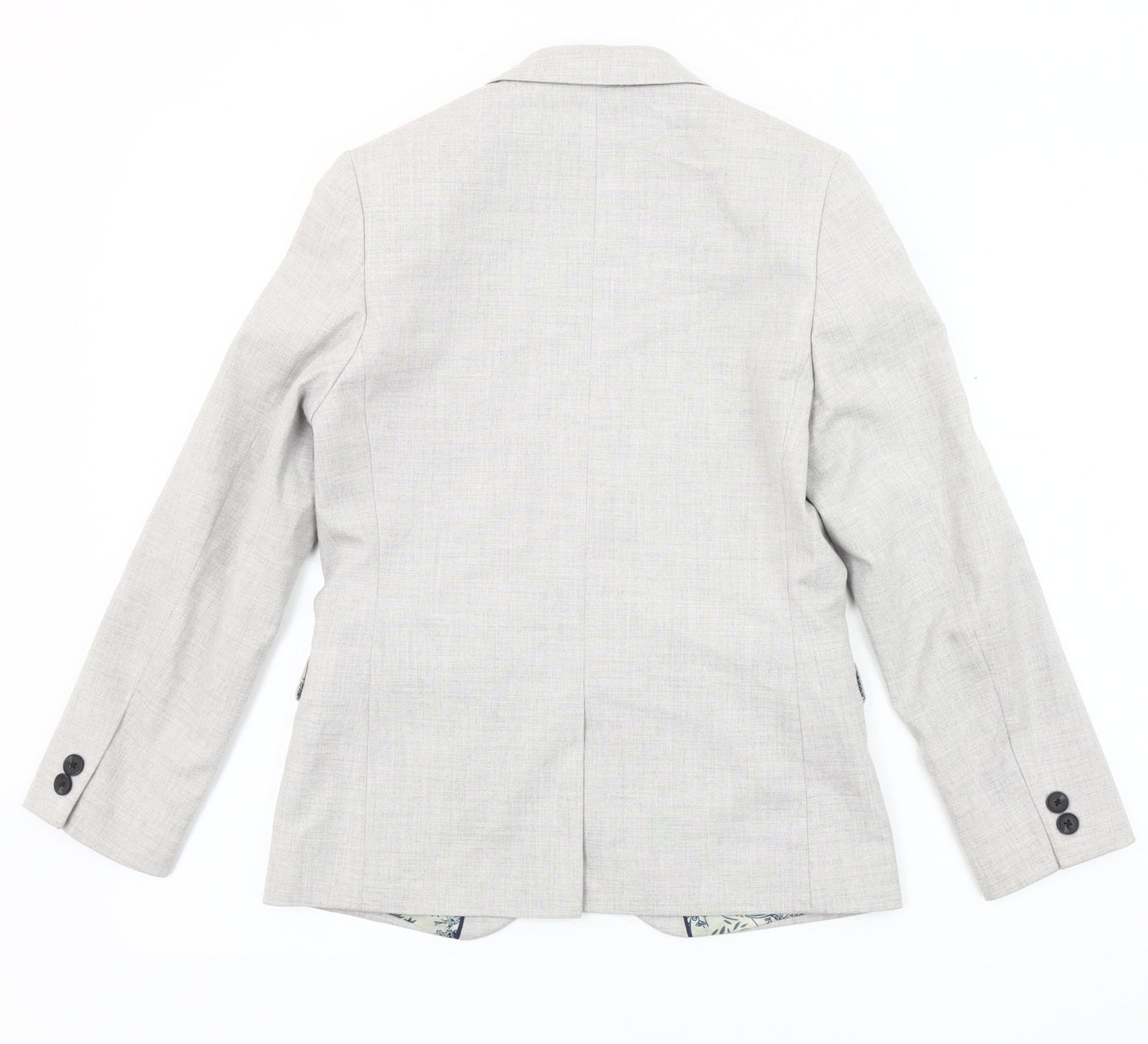 Next Boys Grey Single-Breasted Blazer 11 Years