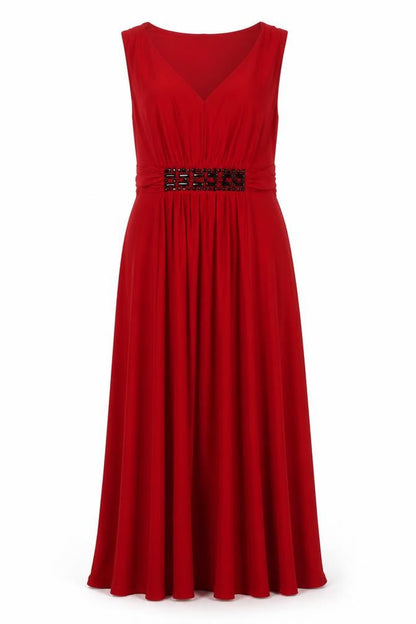 David Emanuel Women's Red Party Dress, Size 12