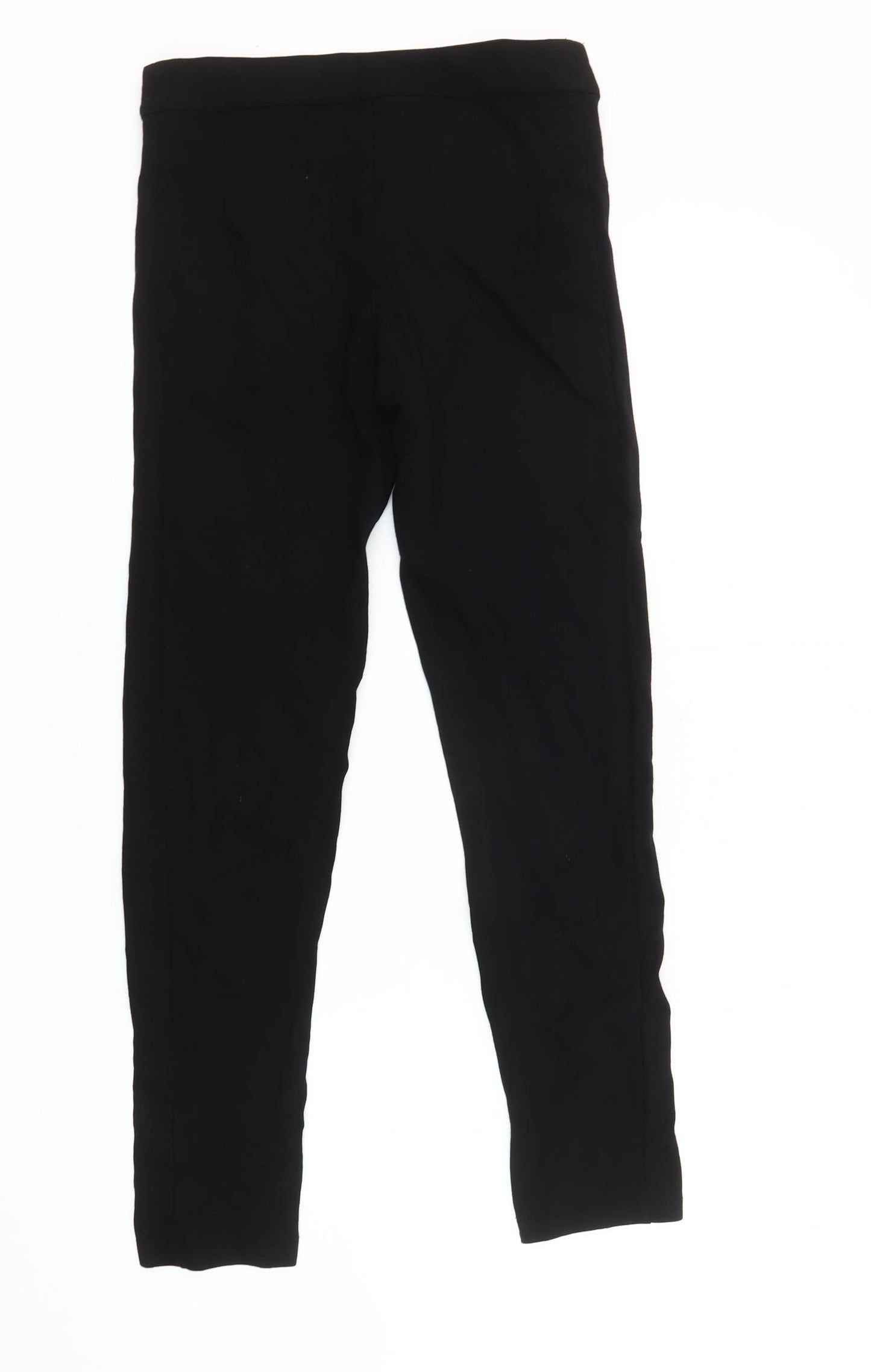 Womens UK Size 6 Marks and Spencer Slim Fit Casual Workwear Black Trousers