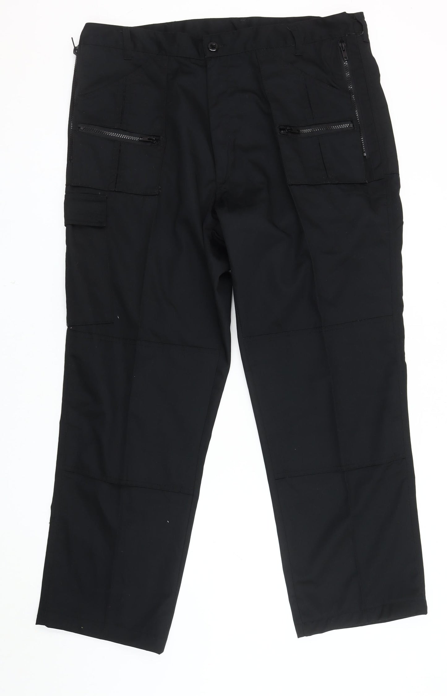 Blue Castle Men’s Black Cargo Trousers L 40/32