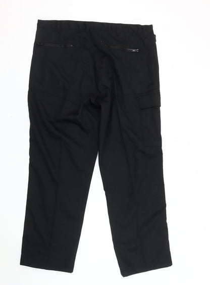 Blue Castle Men’s Black Cargo Trousers L 40/32