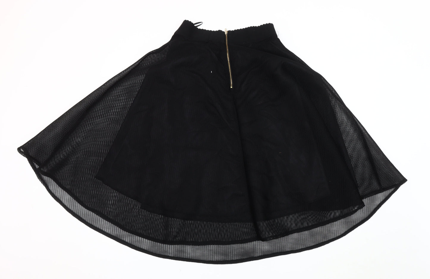 New Look Women's Black A-Line Skirt, Size 12
