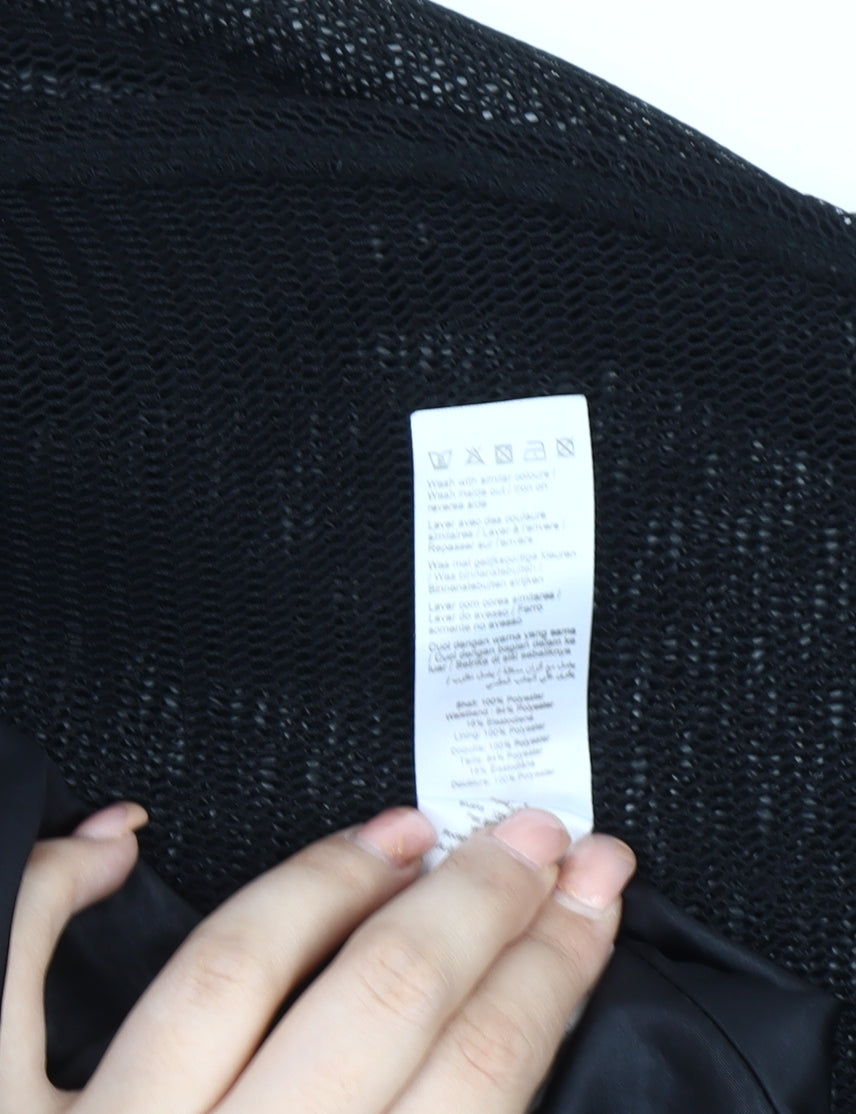 New Look Women's Black A-Line Skirt, Size 12