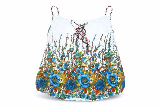 Soul Rebel Women's Multicoloured Floral Tank XL