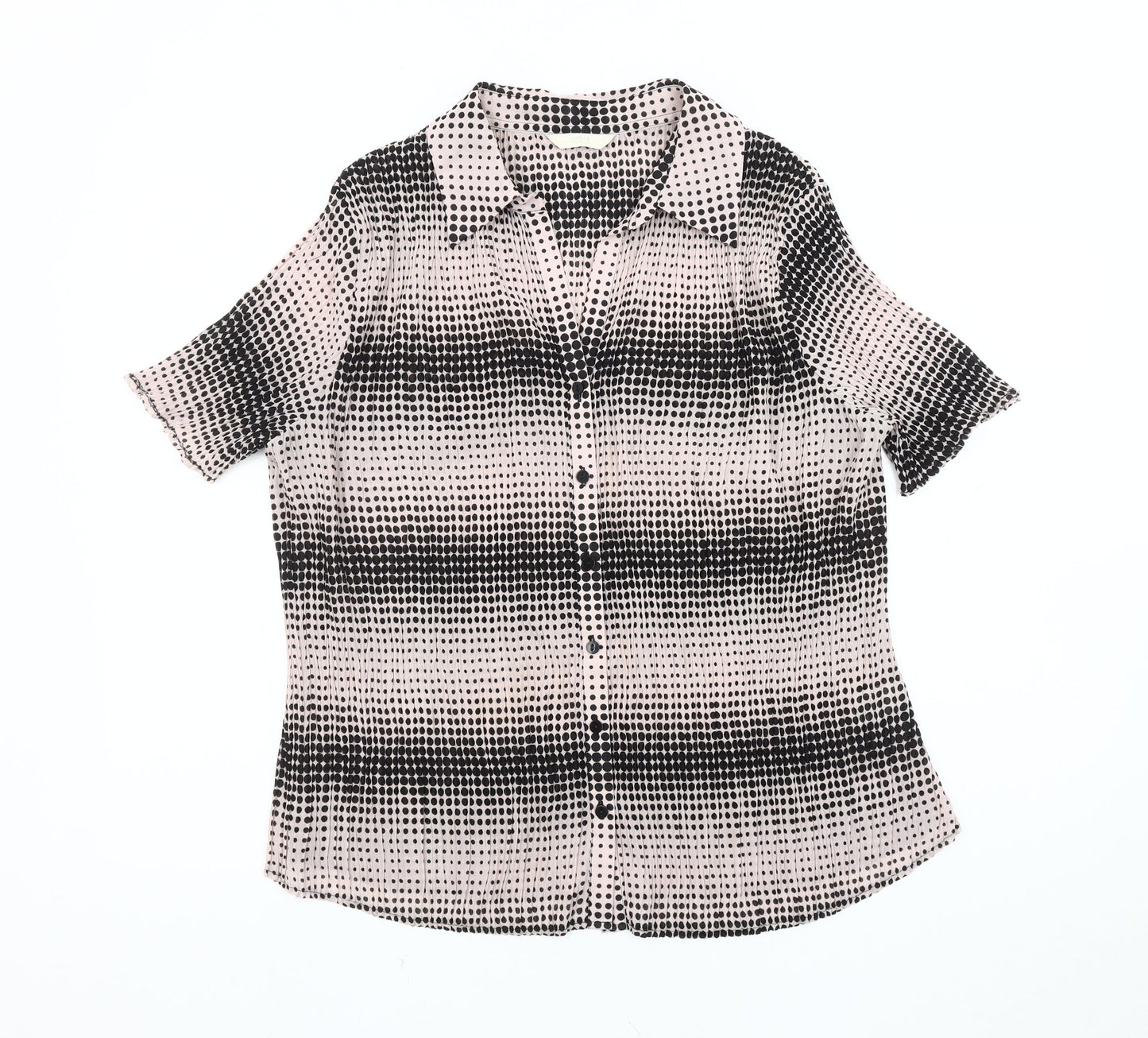 Womens UK Size 18 Marks and Spencer Black  Button-Up