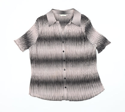 Womens UK Size 18 Marks and Spencer Black  Button-Up