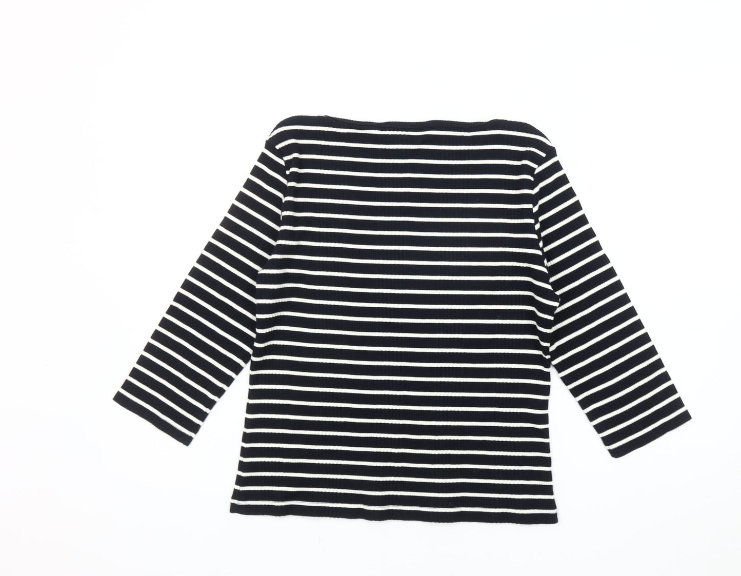 Womens UK Size 2022 Joie de Vivre Multicoloured Basic T-Shirt